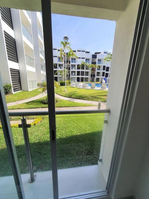 Casa Azul Las Ceibas Manzanillo depto frente a la alberca Exterior foto